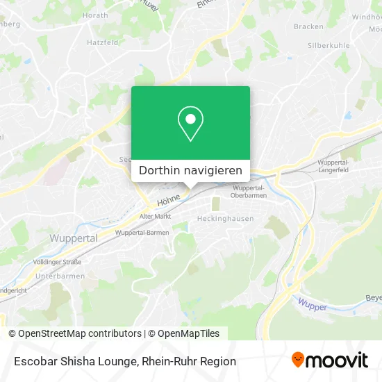 Escobar Shisha Lounge Karte