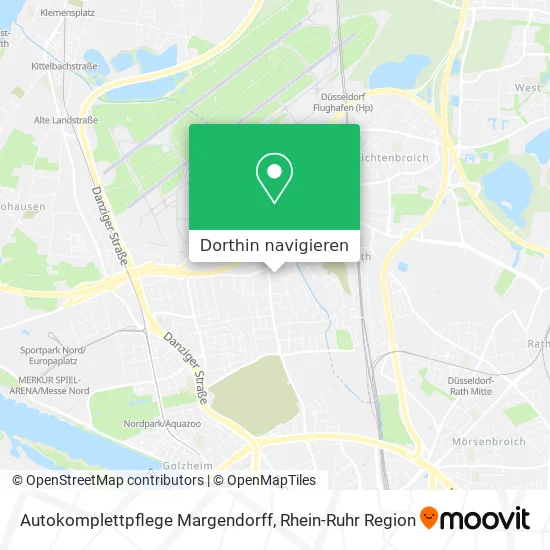 Autokomplettpflege Margendorff Karte