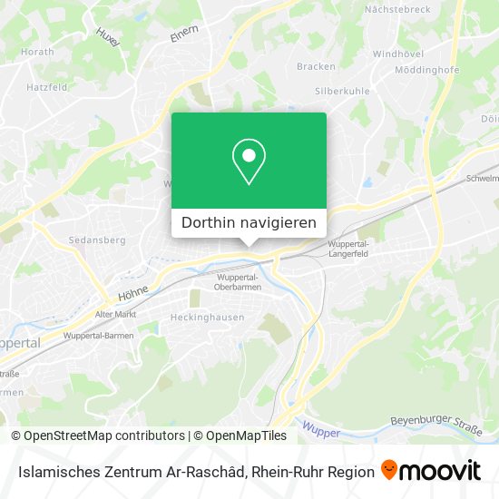 Islamisches Zentrum Ar-Raschâd Karte