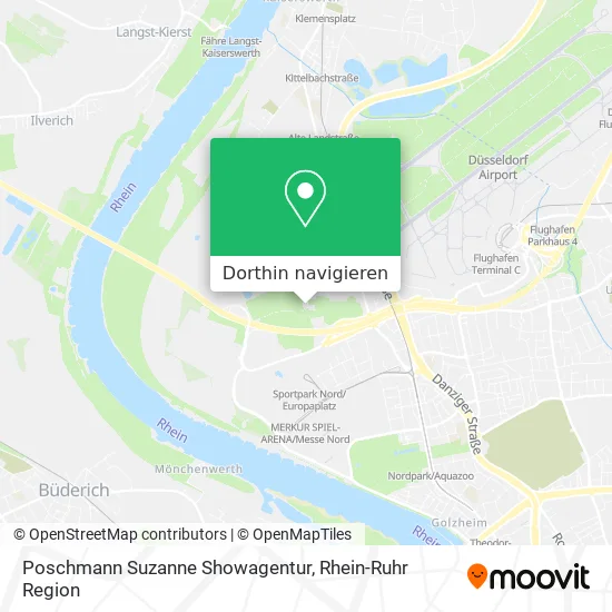 Poschmann Suzanne Showagentur Karte