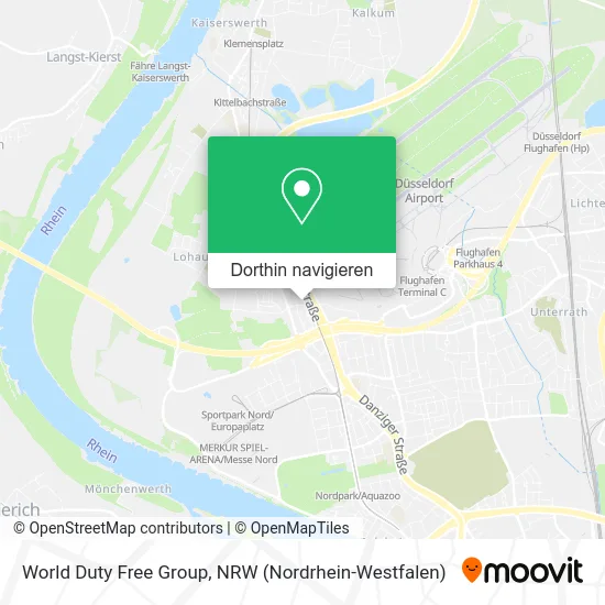 World Duty Free Group Karte