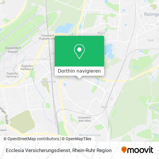 Ecclesia Versicherungsdienst Karte