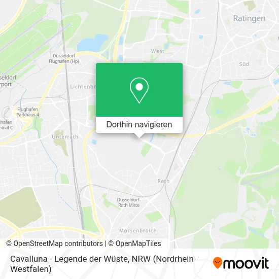 Cavalluna - Legende der Wüste Karte