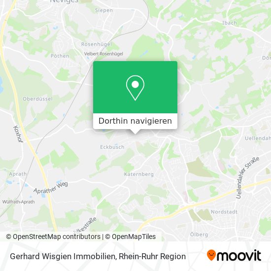 Gerhard Wisgien Immobilien Karte