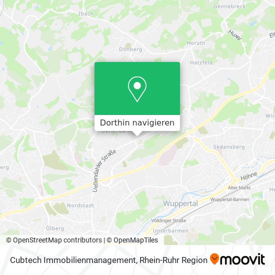 Cubtech Immobilienmanagement Karte