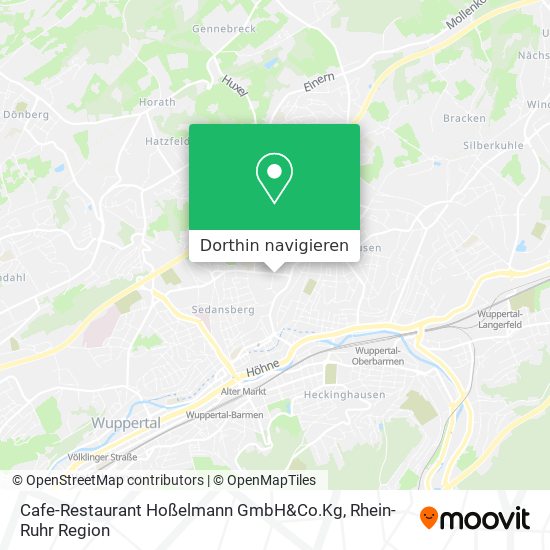 Cafe-Restaurant Hoßelmann GmbH&Co.Kg Karte