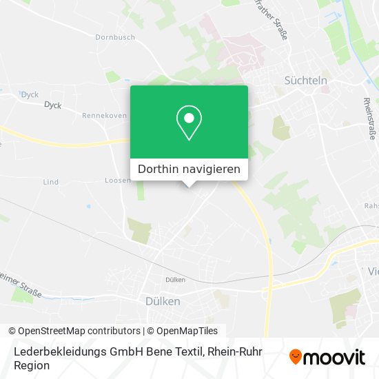 Lederbekleidungs GmbH Bene Textil Karte