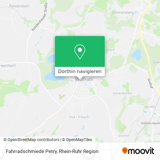 Fahrradschmiede Petry Karte