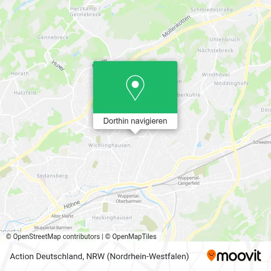 Action Deutschland Karte