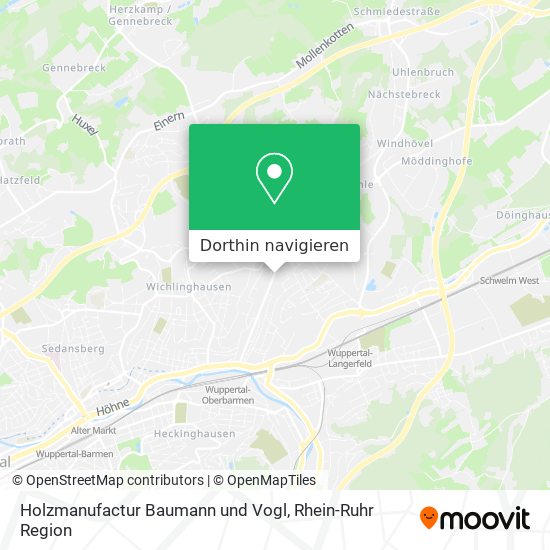 Holzmanufactur Baumann und Vogl Karte