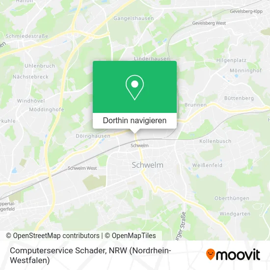 Computerservice Schader Karte