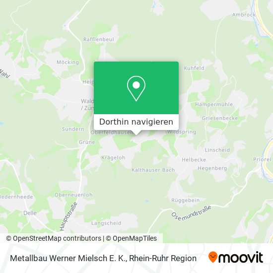 Metallbau Werner Mielsch E. K. Karte