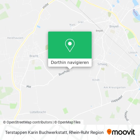 Terstappen Karin Buchwerkstatt Karte