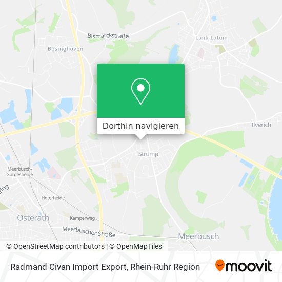Radmand Civan Import Export Karte