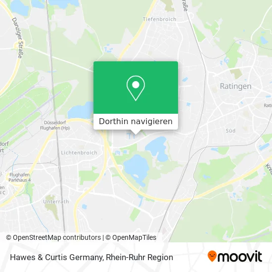 Hawes & Curtis Germany Karte