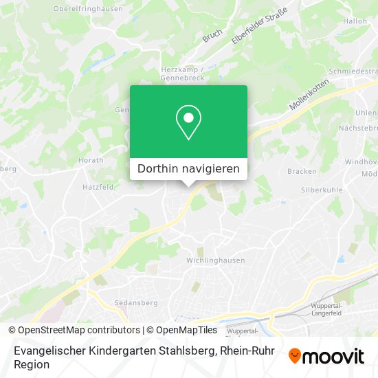 Evangelischer Kindergarten Stahlsberg Karte