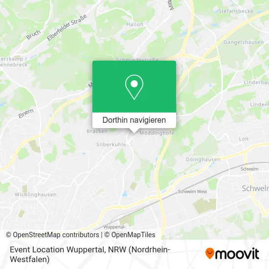Event Location Wuppertal Karte