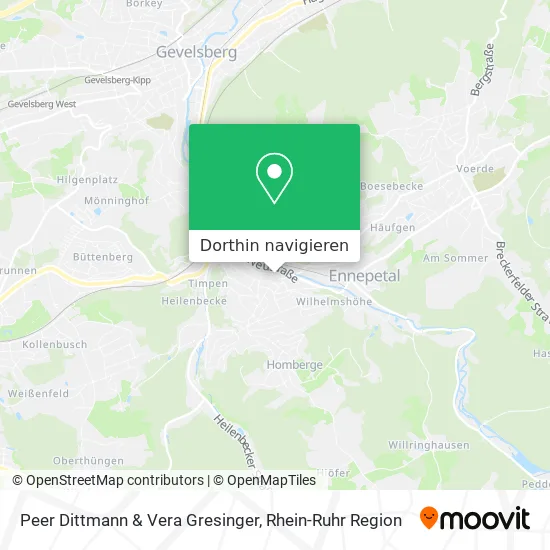 Peer Dittmann & Vera Gresinger Karte