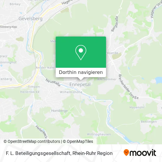 F. L. Beteiligungsgesellschaft Karte