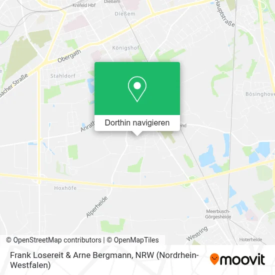 Frank Losereit & Arne Bergmann Karte