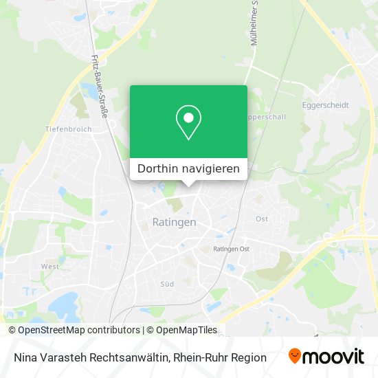 Nina Varasteh Rechtsanwältin Karte