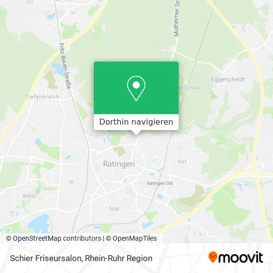 Schier Friseursalon Karte