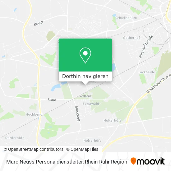 Marc Neuss Personaldienstleiter Karte