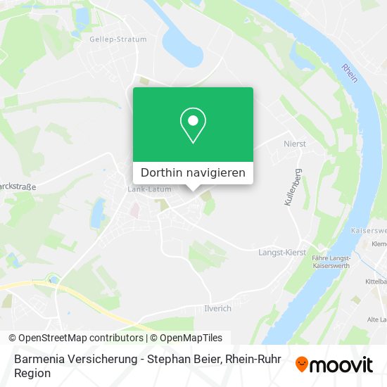 Barmenia Versicherung - Stephan Beier Karte