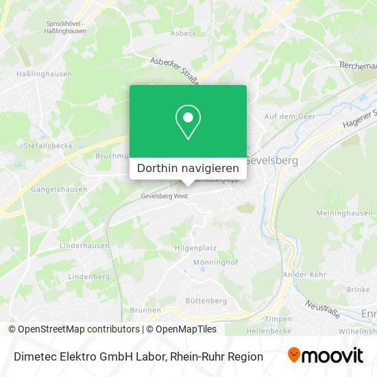 Dimetec Elektro GmbH Labor Karte