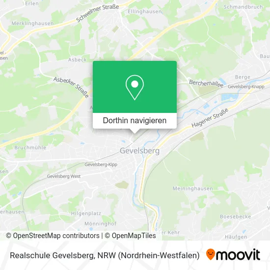 Realschule Gevelsberg Karte