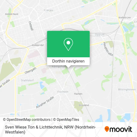 Sven Wiese Ton & Lichttechnik Karte