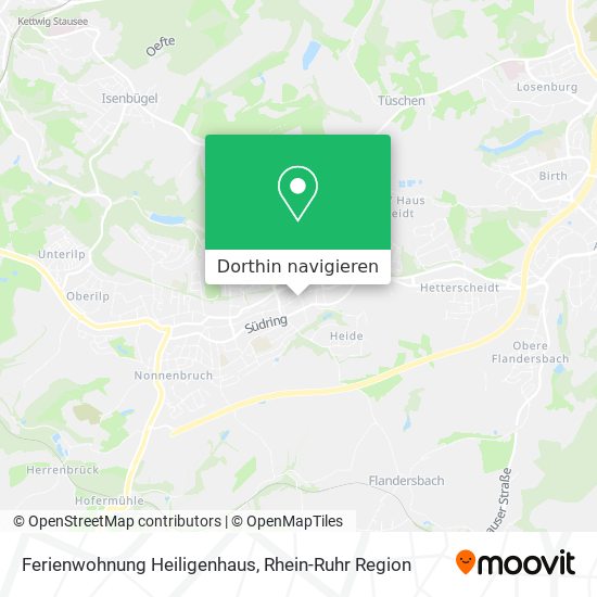 Ferienwohnung Heiligenhaus Karte