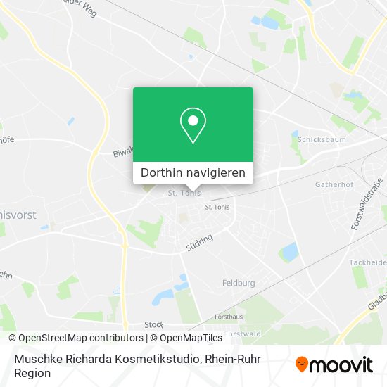 Muschke Richarda Kosmetikstudio Karte