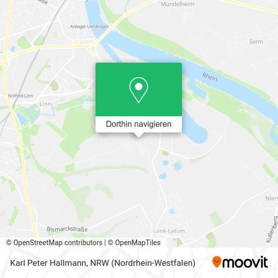 Karl Peter Hallmann Karte