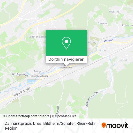 Zahnarztpraxis Dres. Bildheim / Schäfer Karte