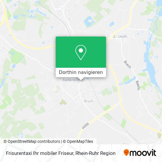 Frisurentaxi Ihr mobiler Friseur Karte