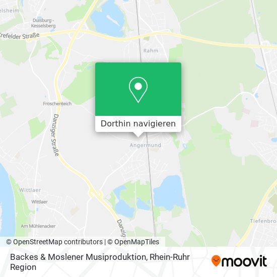 Backes & Moslener Musiproduktion Karte
