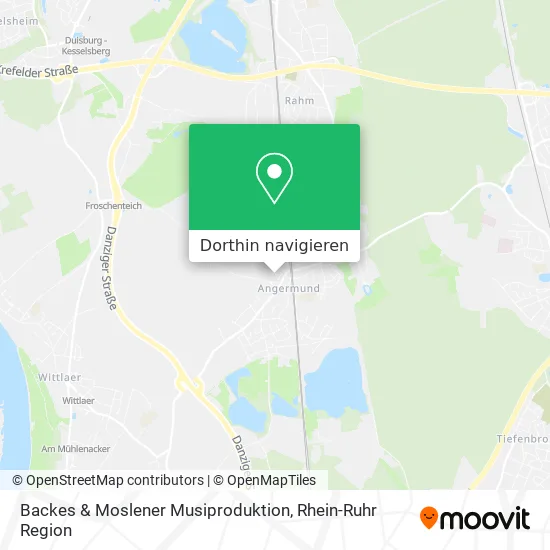 Backes & Moslener Musiproduktion Karte