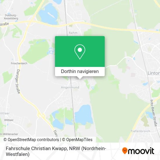 Fahrschule Christian Kwapp Karte