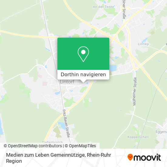 Medien zum Leben Gemeinnützige Karte