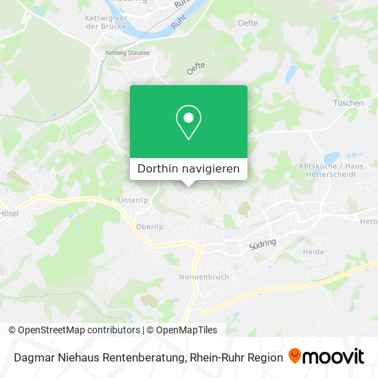 Dagmar Niehaus Rentenberatung Karte