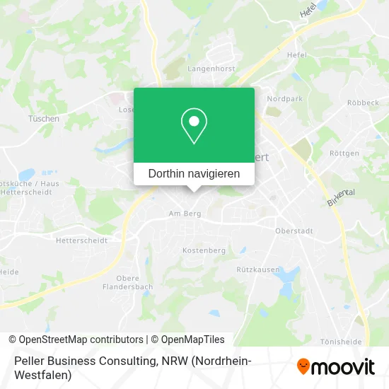 Peller Business Consulting Karte