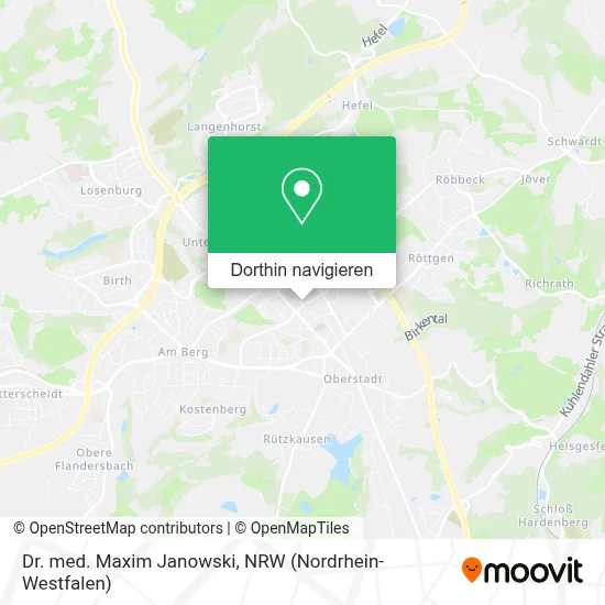 Dr. med. Maxim Janowski Karte
