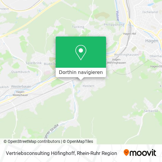 Vertriebsconsulting Höfinghoff Karte