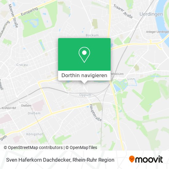 Sven Haferkorn Dachdecker Karte