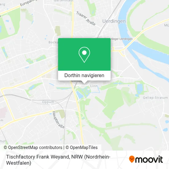 Tischfactory Frank Weyand Karte