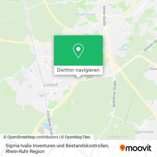 Sigma Ivalis Inventuren und Bestandskontrollen Karte