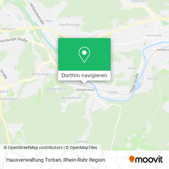 Hausverwaltung Torben Karte