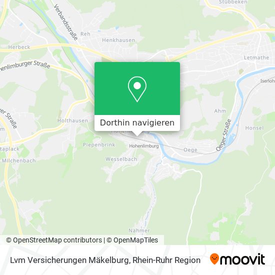 Lvm Versicherungen Mäkelburg Karte