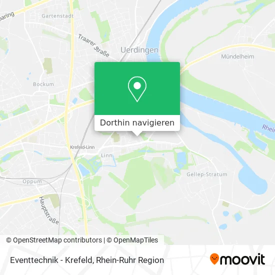 Eventtechnik - Krefeld Karte